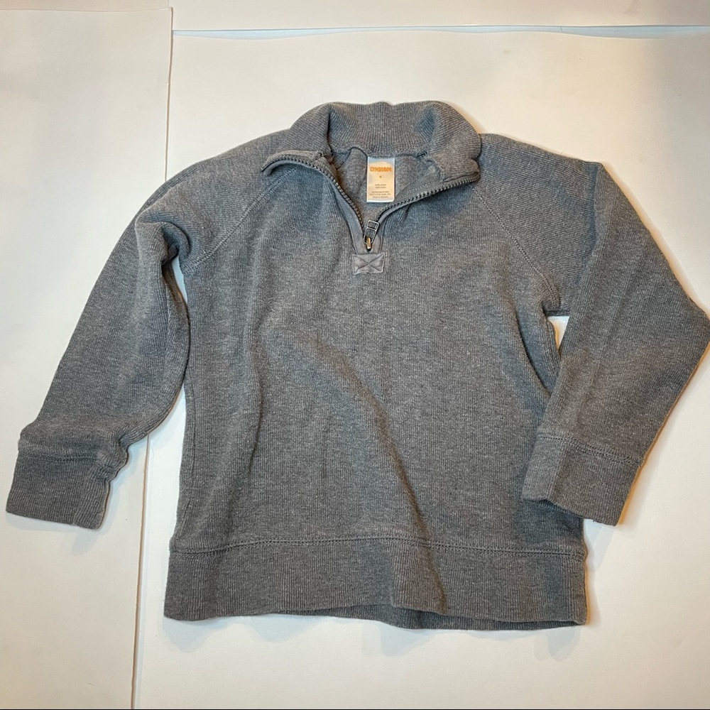 3 for $15 💜Gray Gymboree Quarter Zip